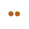 Orecchini argento dorato agrodolce J-E124