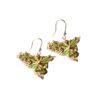 Orecchini argento dorato agrodolce J-E121