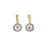 Orecchini argento dorato agrodolce J-E106
