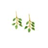 Orecchini argento dorato limoneto J-E133